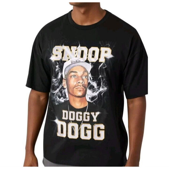 Dogg Supply by Snoop Dogg Graphic T-Shirt Mens XL Black Rap Tee New Streetwear - Picture 1 of 8